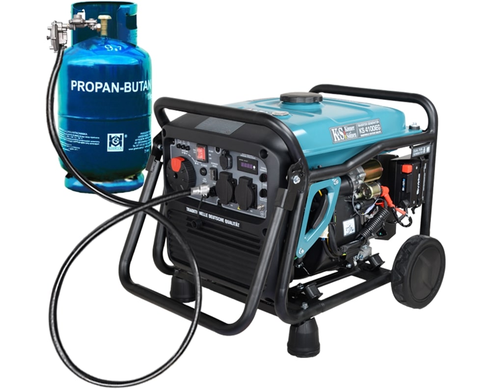 Генератор бензиновий KONNER&SOHNEN 1 фаза (220В), 3,6кВт, (KS 4100iEG)